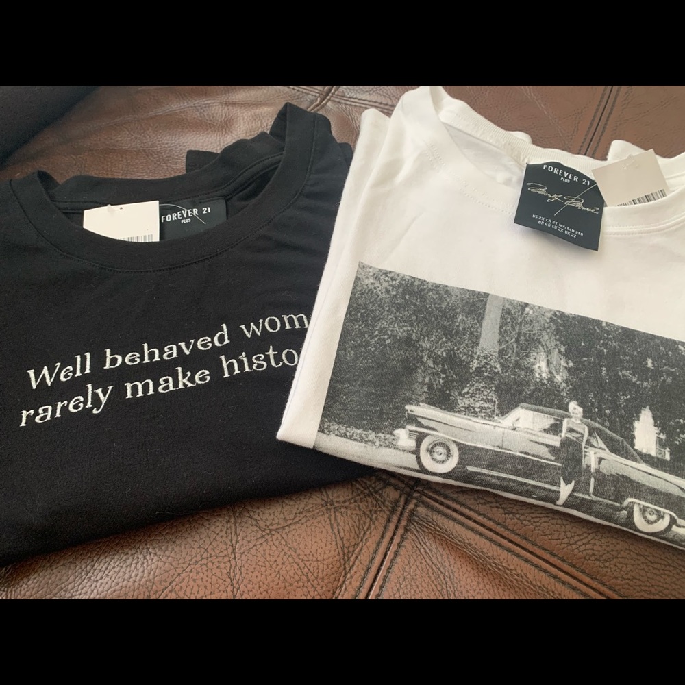 Marilyn Monroe Shirt Lot Plus Size NWT